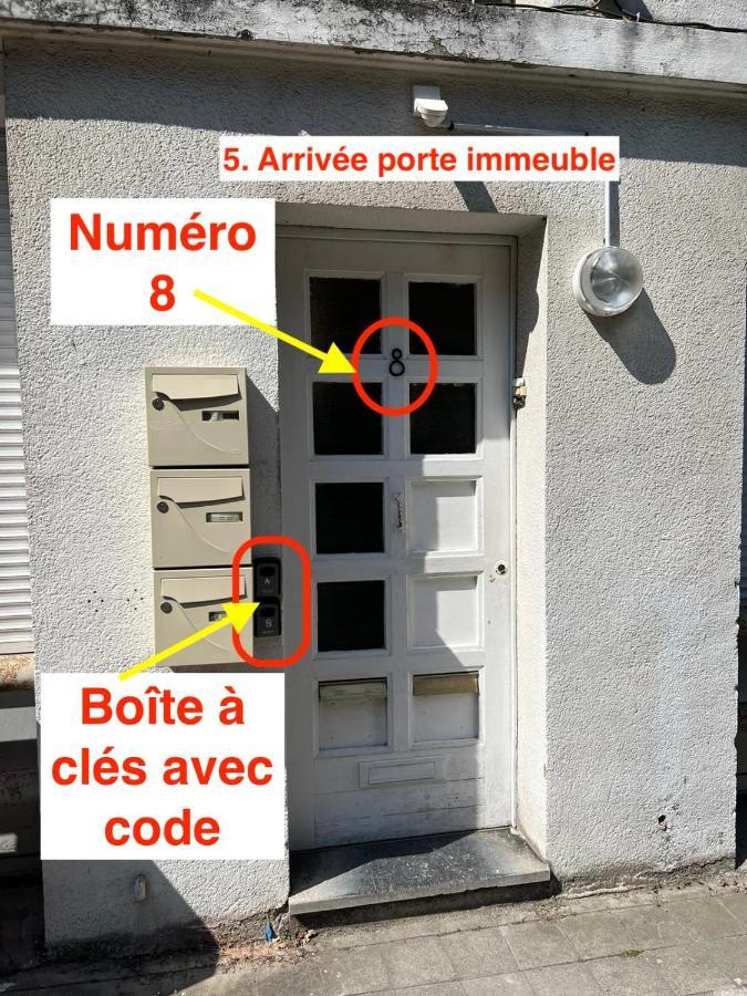 Apt B Boston, 25M2, Centre, Balcon Valenciennes Buitenkant foto